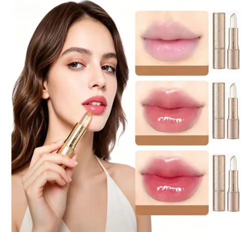 Lápiz Labial Mágico Que Cambia De Color, 3 Unidades, Ideal P
