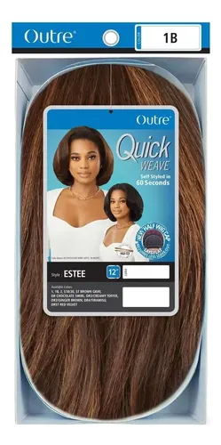 Extensiones De Cabello Offre Quick Weave Estee Off Black 1b