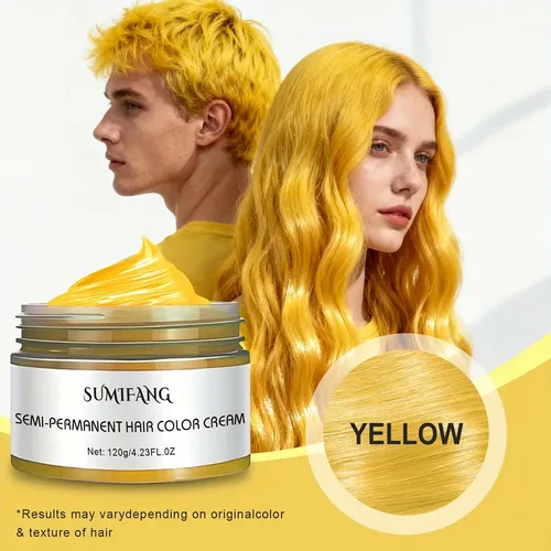 Tinte Amarillo Semi Permanente – Suave Y Duradero 100ml