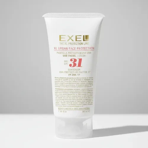 Exel Protector Solar Con Color Facial Factor 31 Fps X 50ml