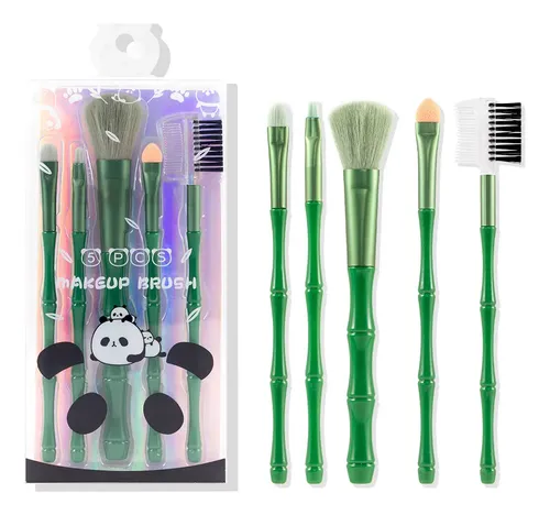 Set 2 Brochas De Maquillaje Suaves Para Rubor Y Polvo Portát
