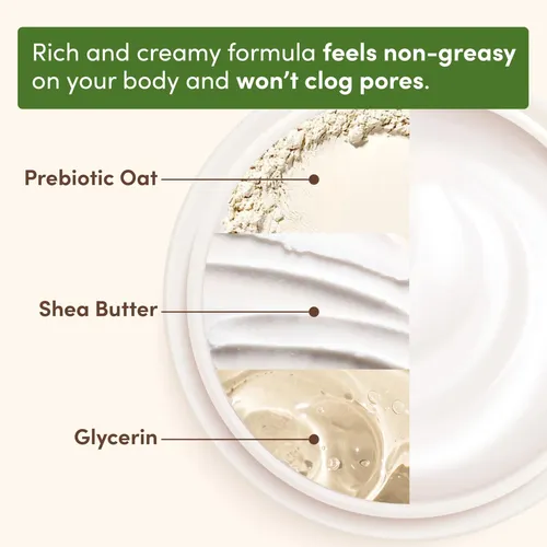 Crema Hidratante Diaria Aveeno, 20 Onzas, Para Cuerpo Y Rostro