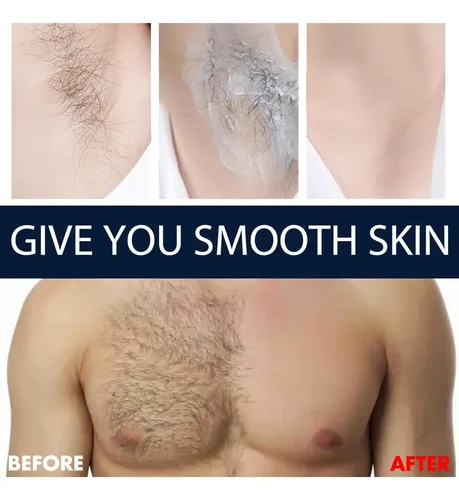 Crema Depiladora Íntima Para Hombres, No Pain, Segura,