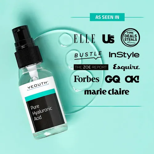 Serum Yeouth Pure Hyaluronic Acid 100% Para Rostro 30 Ml