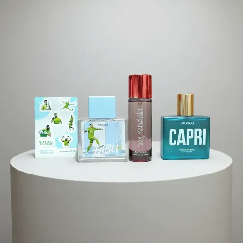 Set De 3 Perfume Familiar De Monique Arnold. Masculino, Femenino E Infantil