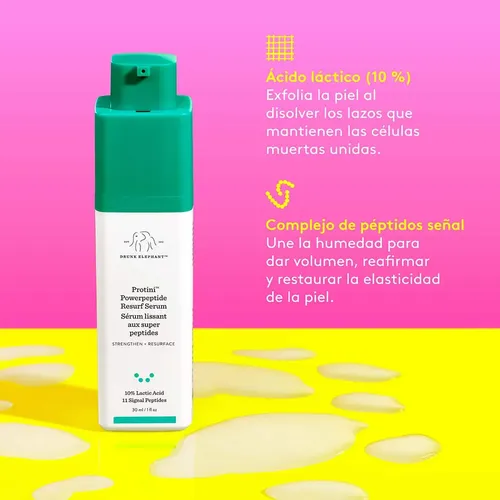 Serum Facial Drunk Elephant Protini Powerpeptide Resurfacing