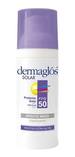 Dermaglos Facial Fps50 Efecto Seco Sin Color X 50 Gr