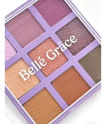 Paleta Tono 05 Sombras de Ojos X9 Tonos Brillante Mate Maquillaje Rostro Veoquiero