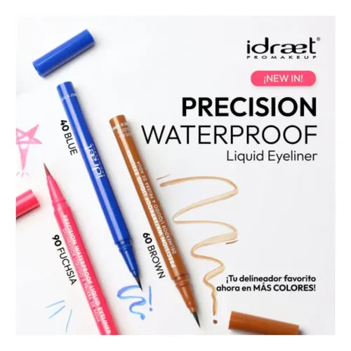 Idraet Precisión Waterproof Liquid Delineador Liquido