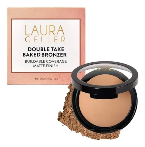 Bronceador Horneado Double Take De Laura Geller Para Piel Ma