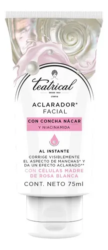 Cuidado Facial Teatrical Aclarador De Manchas De 75 Ml