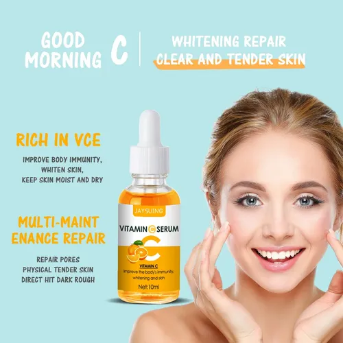 Sérum Facial Jaysuing Vitamina C Y Retinol 10ml + 10ml Todo Tipo De Piel Día