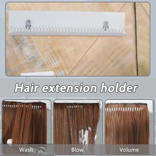 Soporte Para Extensiones De Cabello De 2 Piezas Para Peinar