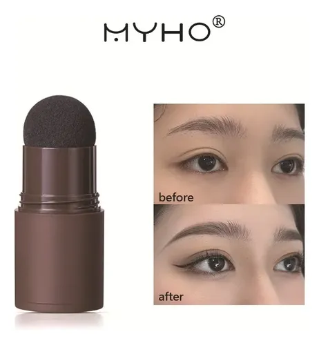 Kit Sellos Y Plantillas For Cejas Con Polvo Y Cepillos .