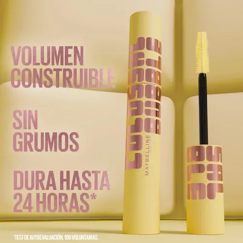 Mascara De Pestañas Maybelline Colosal Bubble Wsh Very Black