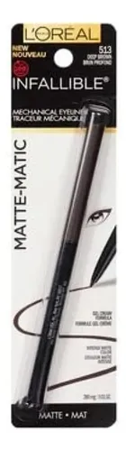 L’oreal Paris Delineador Mecánico Matte Brown 0.3g Marrón Oscuro Mate