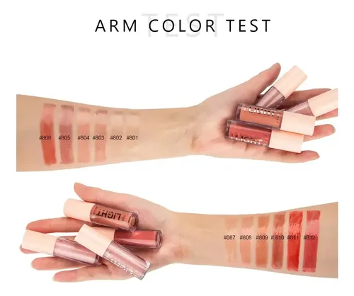 Lip Gloss Brillo Labial Larga Duración Handaiyan Vs Tonos