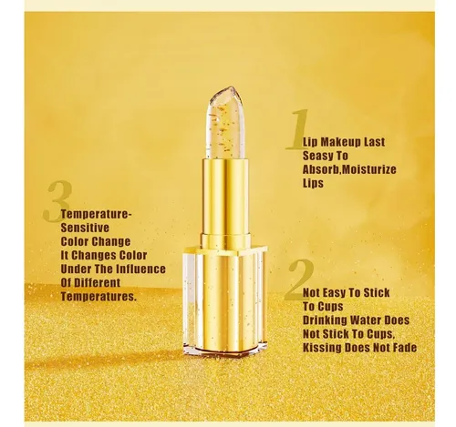 Barras De Labios Cambia Color 3 Uds Qawnfy