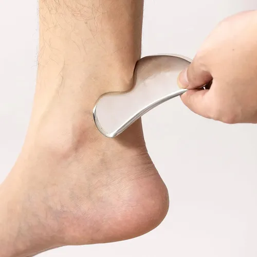 Herramienta Gua Sha Acero Para Masajes Y Dolor Muscular