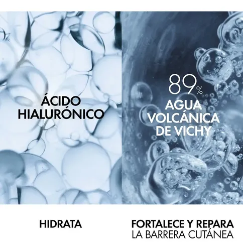 Sérum Ácido Hialurónico Vichy Minéral 89 Booster Hidratante Gel 50ml
