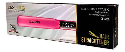Planchita De Pelo Daling Dl-5252 Profesional 200°c