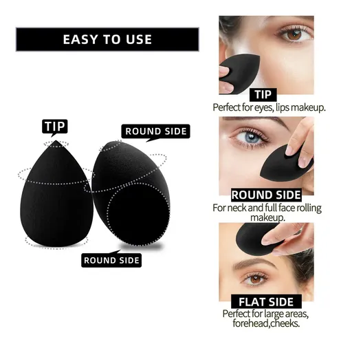 E. Makeup Sponges – Set Of 12 Makeup Sponges