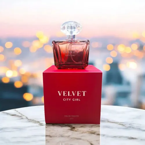Perfume Eau De Toilette Red Velvet Mujer De City Girl 90ml