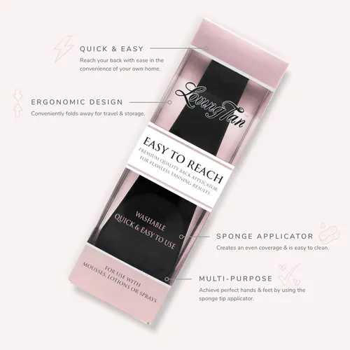 Aplicador De Espalda Autobronceador Loving Tan, Lavable Y Du