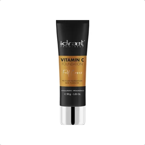 Idraet Vitamin C Foundation Base Fluida Hd Full Cover 30g