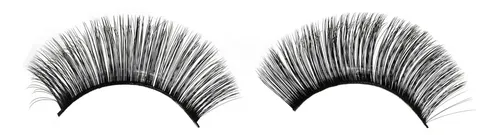 Pestañas Postizas 3D Adhesivas Jifeubeauty Volumen Negro Curvatura D