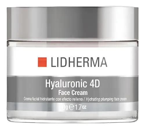 Crema Facial Lidherma Hyaluronic 4d 50g