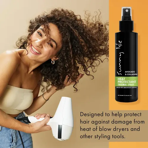 Spray Protector Térmico Para El Cabello Sunny Isle Con Palta