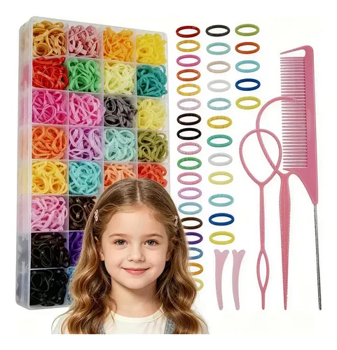 Diadema Niña Con Trenza Y Tiara, Conjunto De Cabello Rosa 38