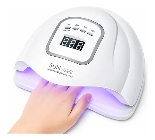 Cabina Para Uñas Sunx5 Max Blanca 120w Original Uv Led