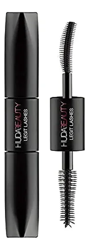 Máscara De Pestañas Huda Beauty Legit Lashes 2 En 1 Negro