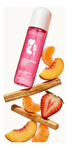 Body Mist Pacifica Crema De Fresa Afrutada 150 Ml Para Mujer