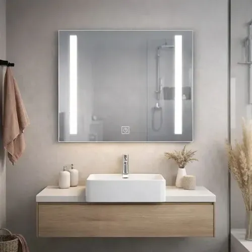 Espejo Luz Led Touch 60×80 Dimerizable Rectangular Electrico