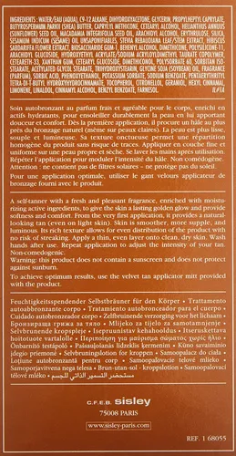 Cuidado Corporal Hidratante Autobronceador Sisley 150ml/150g