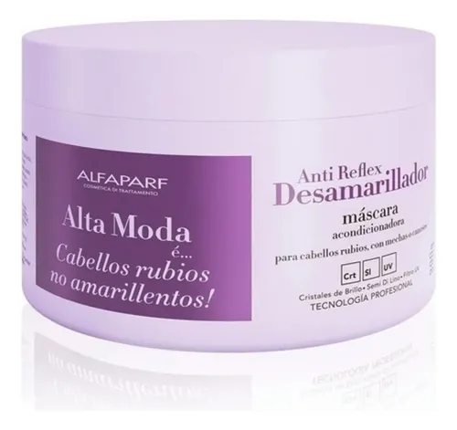 Mascara Acondicionadora Alta Moda Desamarillador X 300 Gr
