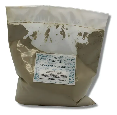 Arcilla Verde Bentonita 500grs