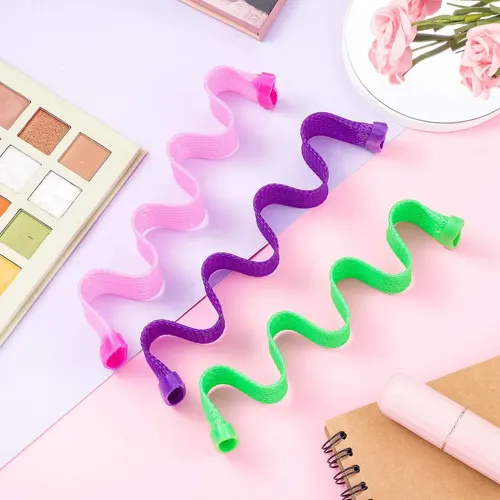 Kit De 30 Rulos Espirales Sin Calor Willbond Para Cabello
