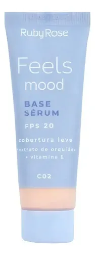 Base de Maquillaje Ruby Rose Feels Mood Mate con FPS20, 25 mL