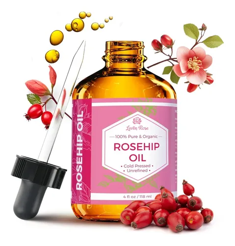 Aceite De Semilla De Rosa Mosqueta Leven Rose 120 Ml Para Hi