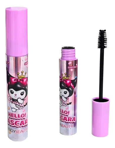 Set Maquillaje Kawaii Bolsita Rubor Gloss Máscara Delineador