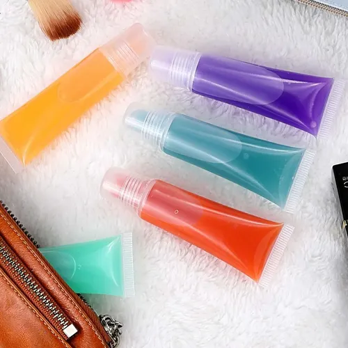 Tubo De Embalaje De Brillo De Labios De Plástico De 100 Mini
