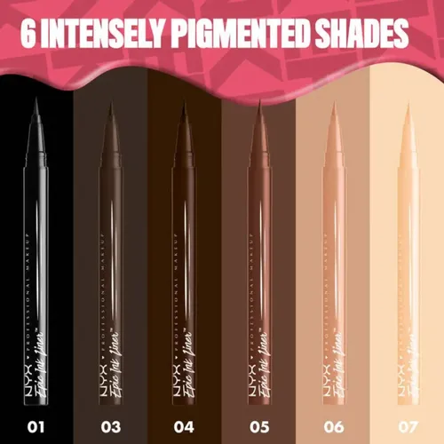 Delineador De Ojos Liquido Nyx Epic Ink Liner