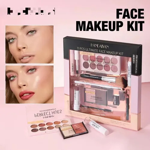 Set De Maquillaje Con 11 Artículos – Set De Cosméticos De 11