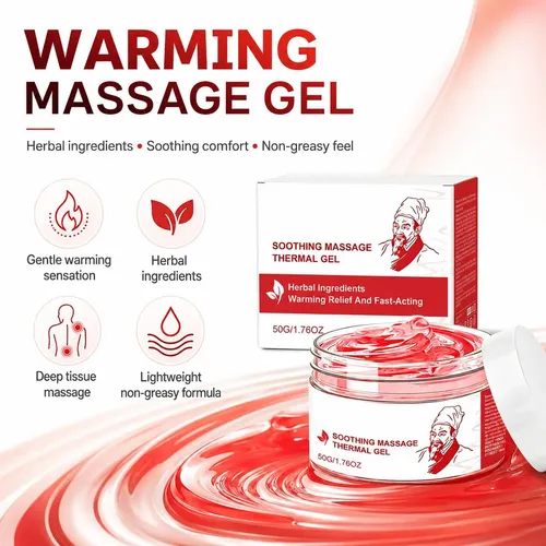 Gel De Masaje Cálido Para El Cuerpo, Crema De Masaje A Base De Hi
