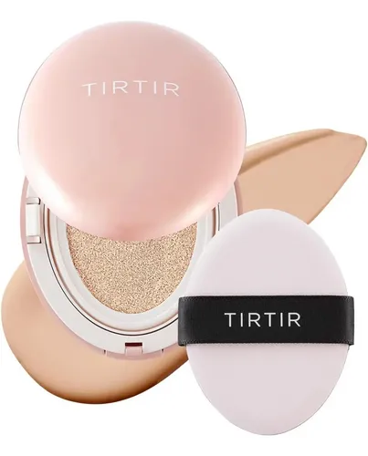 Tirtir Cushion Mate Fps 50+ Mask Fit All Cover Pink – Mini Tono 21n Ivory