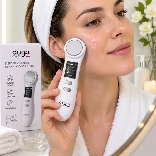 Duga Masajeador Limpiador Ionico Facial D350